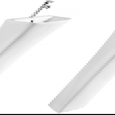 Mexen Nel chiuvetă liberă 45 x 44 cm, albă - 26134500