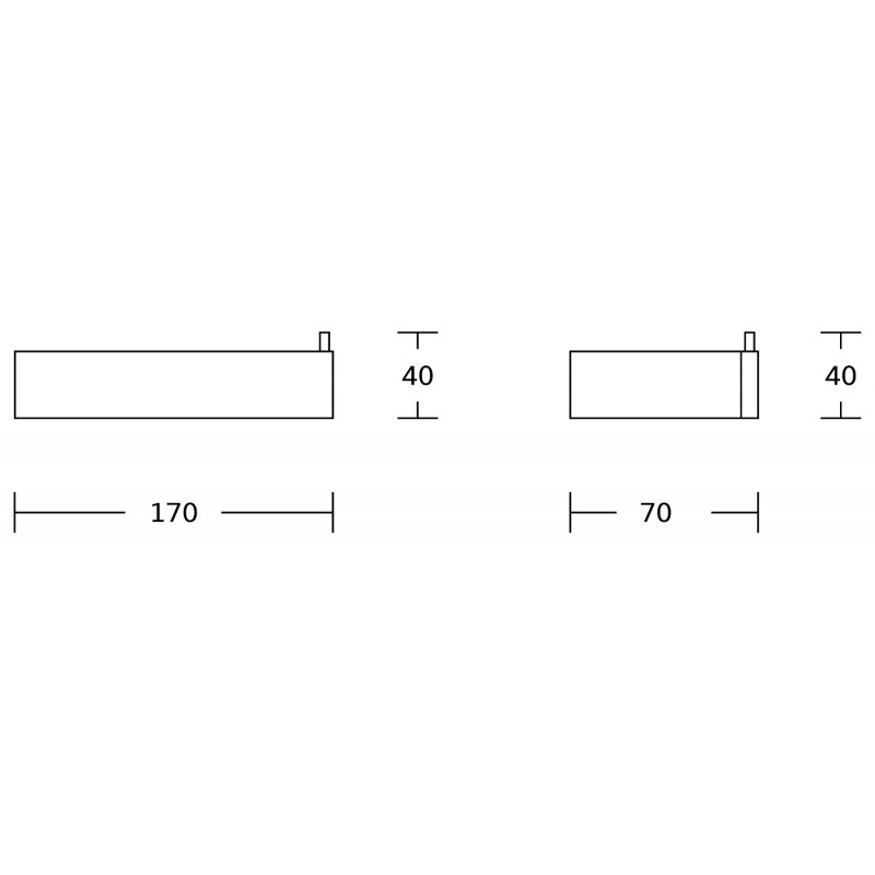 Mexen Pavo suport pentru hârtie igienică, negru - 7030433-70