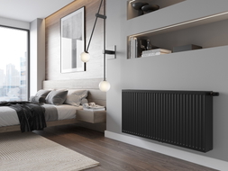 Mexen CC33 radiator de tip placă 300 x 2400 mm, racordare inferioară centrală, 3202 W, negru - W6C33-030-240-70