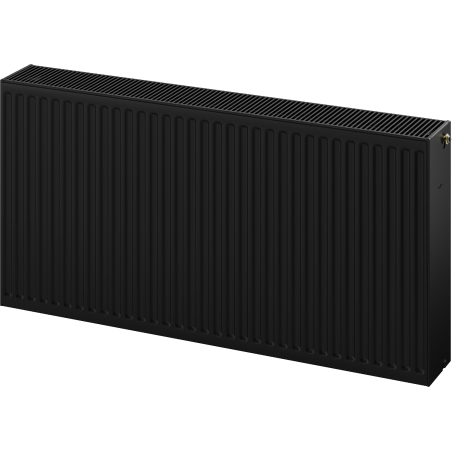Mexen CC33 300 x 2400 mm-es lapradiátor, alsó középső csatlakozás, 3202 W, fekete - W6C33-030-240-70