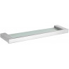 Mexen Pavo raft de perete din sticlă, crom - 7030437-00
