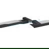 Mexen Pavo raft de sticlă suspendat, Neagră - 7030437-70