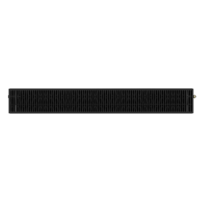 Mexen CC33 lemezradiátor 400 x 1200 mm, alsó középső csatlakozás, 2027 W, fekete - W6C33-040-120-70