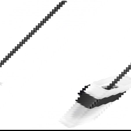 Mexen Pavo perie de toaletă, Neagră - 7030450-70
