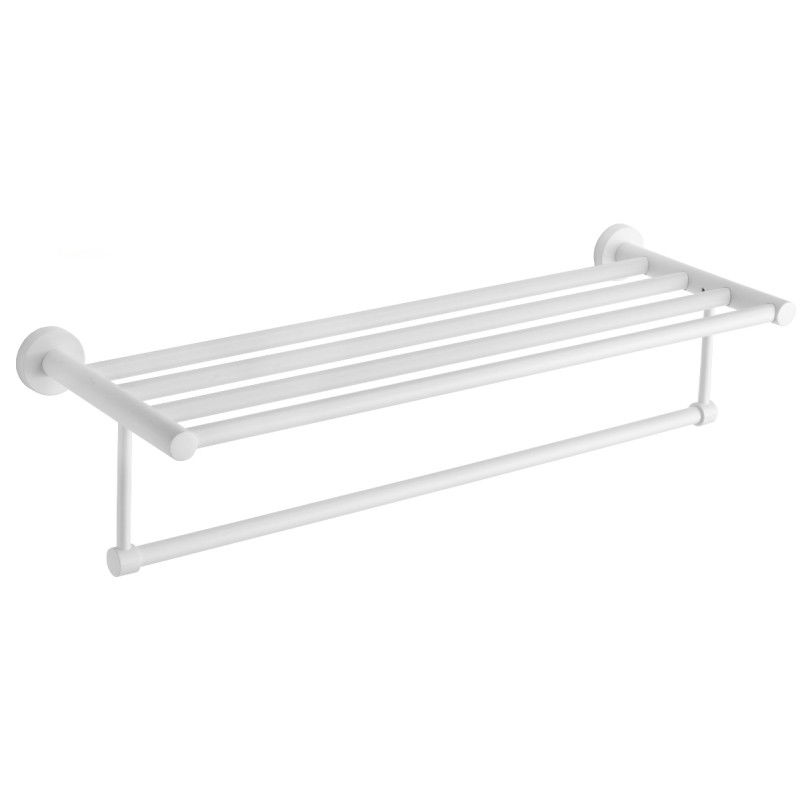 Mexen Remo fehér törölközőtartó polc - 7050720-20