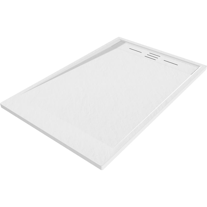 Mexen Amon recea dreptunghiulară SMC 100 x 70 cm, alb - 4F107010