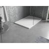 Mexen Amon recea dreptunghiulară SMC 100 x 70 cm, alb - 4F107010