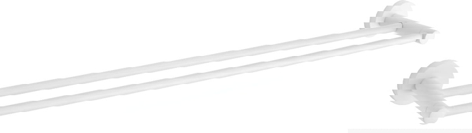 Mexen Remo cuier dublu pentru prosop, alb - 7050725-20