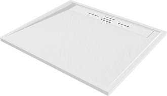 Mexen Amon cadă de duș dreptunghiulară SMC 100 x 90 cm, alb - 4F109010