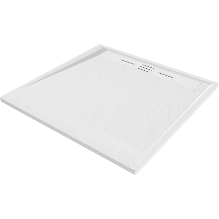 Mexen Amon négyzetes zuhanytálca SMC 100 x 100 cm, fehér - 4F101010