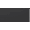 Radiator platband Mexen Line CCL33 400 x 900 mm, conexiune inferioară centrală, 1423 W, antracit - W6C33L-040-090-66
