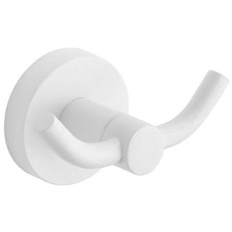 Mexen Remo fehér, dupla törölközőhorog - 70507352-20