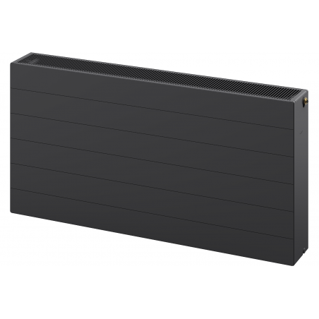Mexen CCL33 Line lapos radiátor 500 x 500 mm, alsó középcsatlakozás, 950 W, antracit - W6C33L-050-050-66