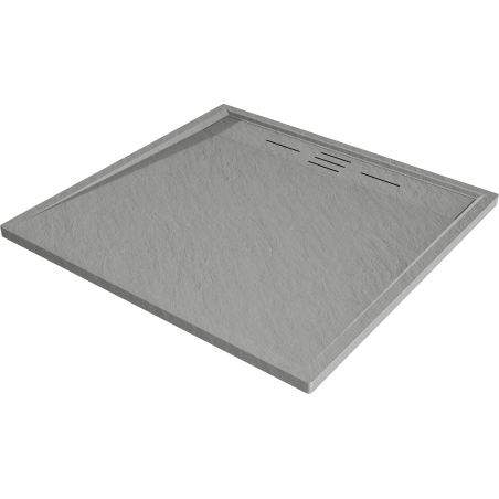 Mexen Amon négyzetes SMC zuhanytálca 90 x 90 cm, szürke - 4F619090