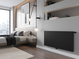 Mexen Flat CCF11 radiator cu plăci 300 x 700 mm, conectare inferioară centrală, 318 W, negru - W6C11F-030-070-70