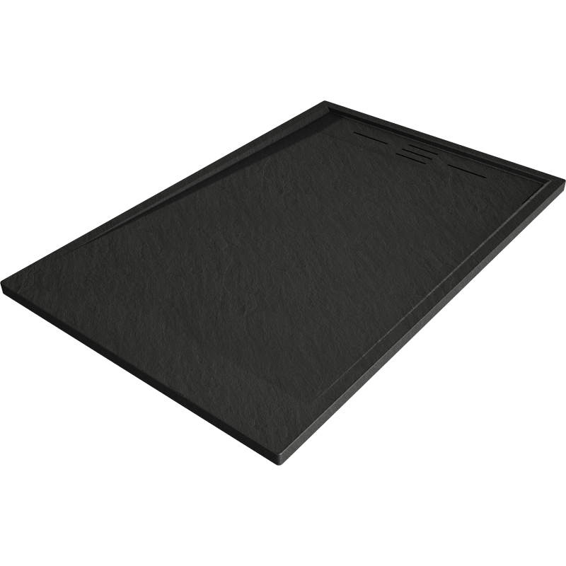 Mexen Amon cadă de duș dreptunghiulară SMC 90 x 70 cm, negru - 4F707090