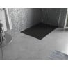 Mexen Amon cadă dreptunghiulară SMC 130 x 80 cm, negru - 4F708013
