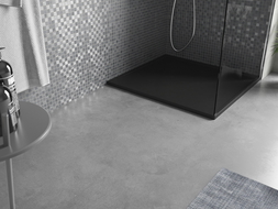 Mexen Amon cadă de duș dreptunghiulară SMC 100 x 90 cm, negru - 4F709010