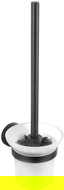 Mexen Remo perie de toaletă, Neagră - 7050750-70