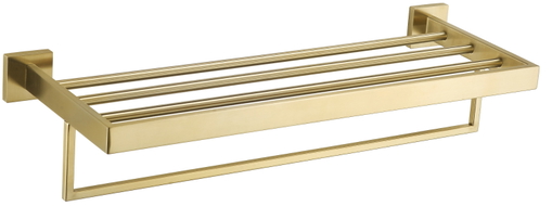 Mexen Vox raft pentru prosoape, auriu periat - 707020-55