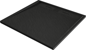Mexen Amon cădiță pătrată SMC 90 x 90 cm, negru - 4F709090