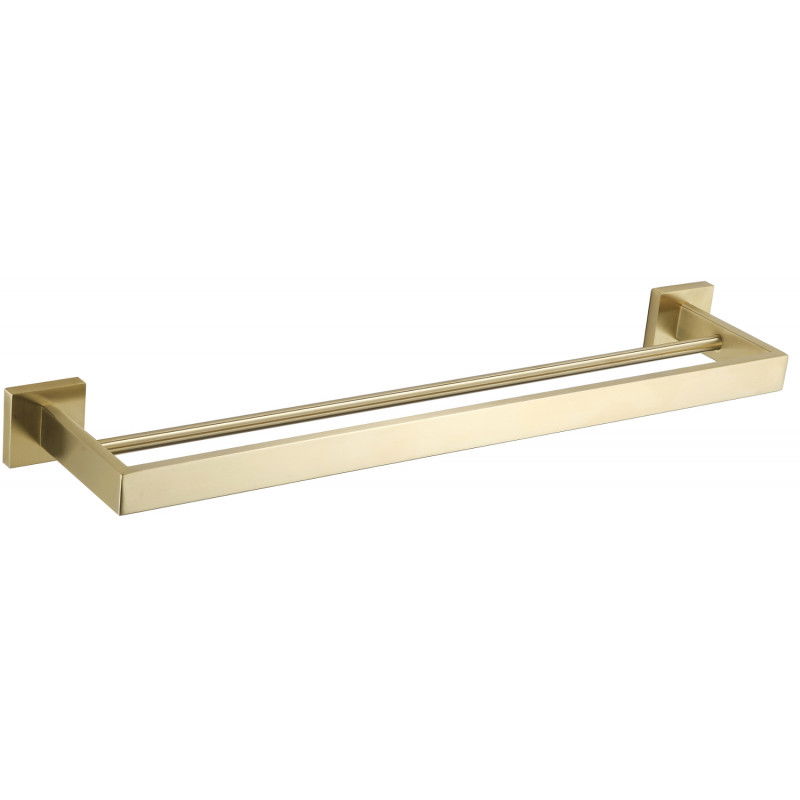 Mexen Vox suport dublu pentru prosop, auriu - 707025-55