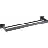 Mexen Vox cuier dublu pentru prosop, negru - 707025-70