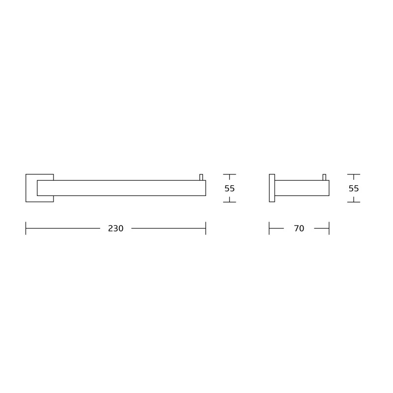 Mexen Vox suport prosop, auriu periat - 707032-55