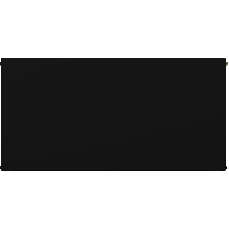 Mexen Flat CCF11 radiator plan 600 x 1600 mm, racordare inferioară centrală, 1253 W, negru - W6C11F-060-160-70