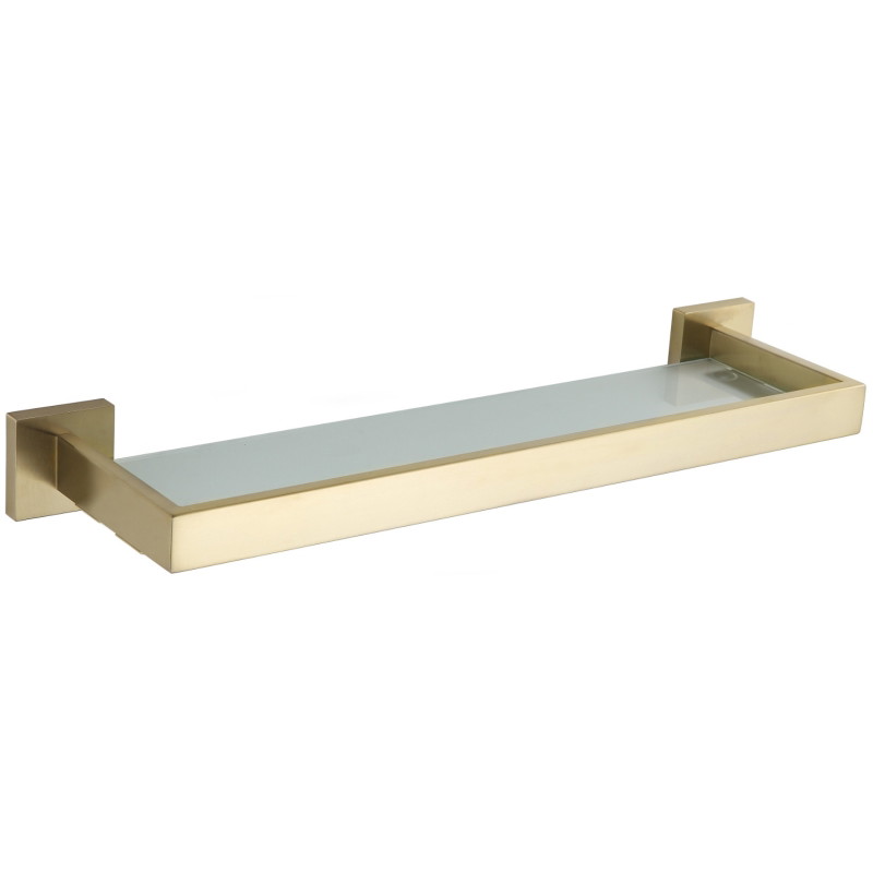 Mexen Vox raft de sticlă suspendat, auriu periat - 707037-55