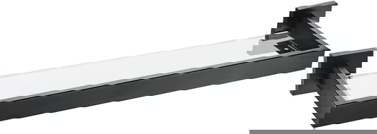 Mexen Vox raft de sticlă suspendat, negru - 707037-70