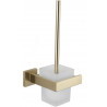 Mexen Vox perie de toaletă, aurie periată - 707050-55