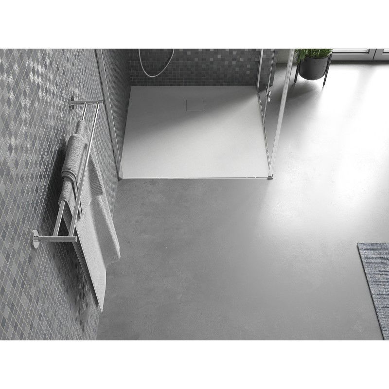 Mexen Bert cabina de duș pătrată SMC 90 x 90 cm, alb - 4K109090