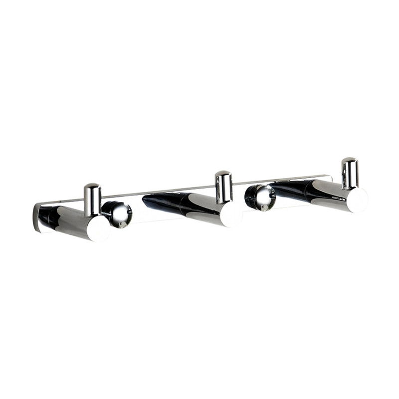 Mexen tripla törölköző fogas, Króm - 709163-00