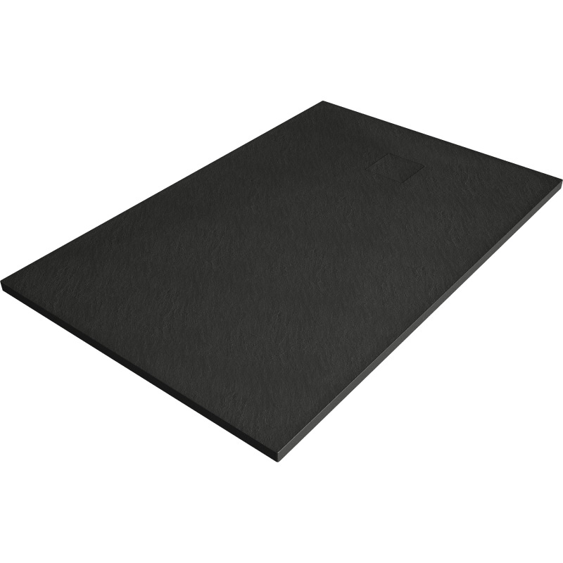 Mexen Bert téglalap alakú zuhanytálca SMC 140 x 80 cm, fekete - 4K708014