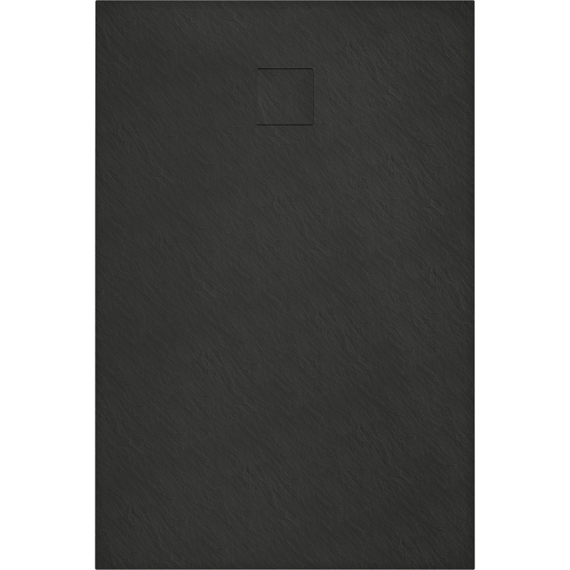 Mexen Bert téglalap alakú SMC zuhanytálca 140 x 80 cm, fekete - 4K708014