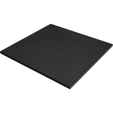 Mexen Bert négyzet alakú zuhanytálca SMC 90 x 90 cm, fekete - 4K709090