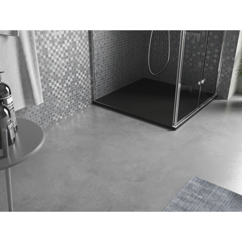 Mexen Bert recepție pătrată SMC 90 x 90 cm, negru - 4K709090