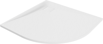 Mexen Bert brodzik semi-rotund SMC 90 x 90 cm, alb - 4KR109090