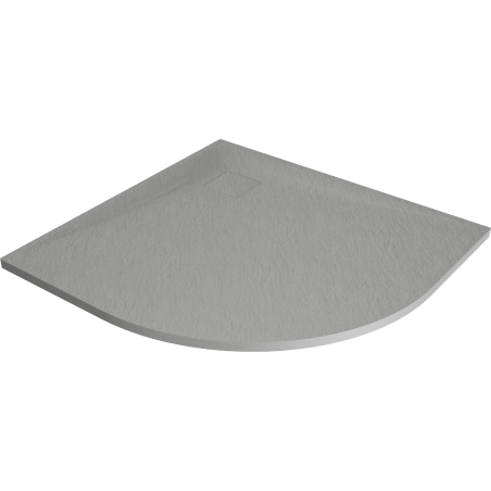 Mexen Bert SMC félköríves zuhanytálca 80 x 80 cm, szürke - 4KR618080