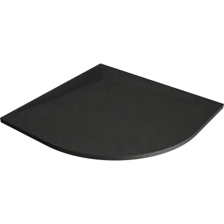 Mexen Bert cadă de duș semirotundă SMC 80 x 80 cm, negru - 4KR708080