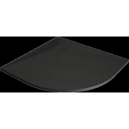 Mexen Bert cadaș de baie semicircular SMC 90 x 90 cm, negru - 4KR709090