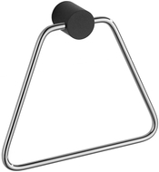 Mexen Aron cuiere pentru prosoape, negru/crom - 7088132-07