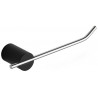 Mexen Aron WC-papírtartó, fekete/króm - 7088133-07