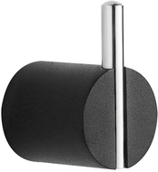 Mexen Aron törölköző fogas, Fekete/Króm - 7088135-07