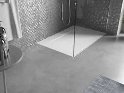 Mexen Egon cadă dreptunghiulară SMC 150 x 80 cm, alb - 4R108015