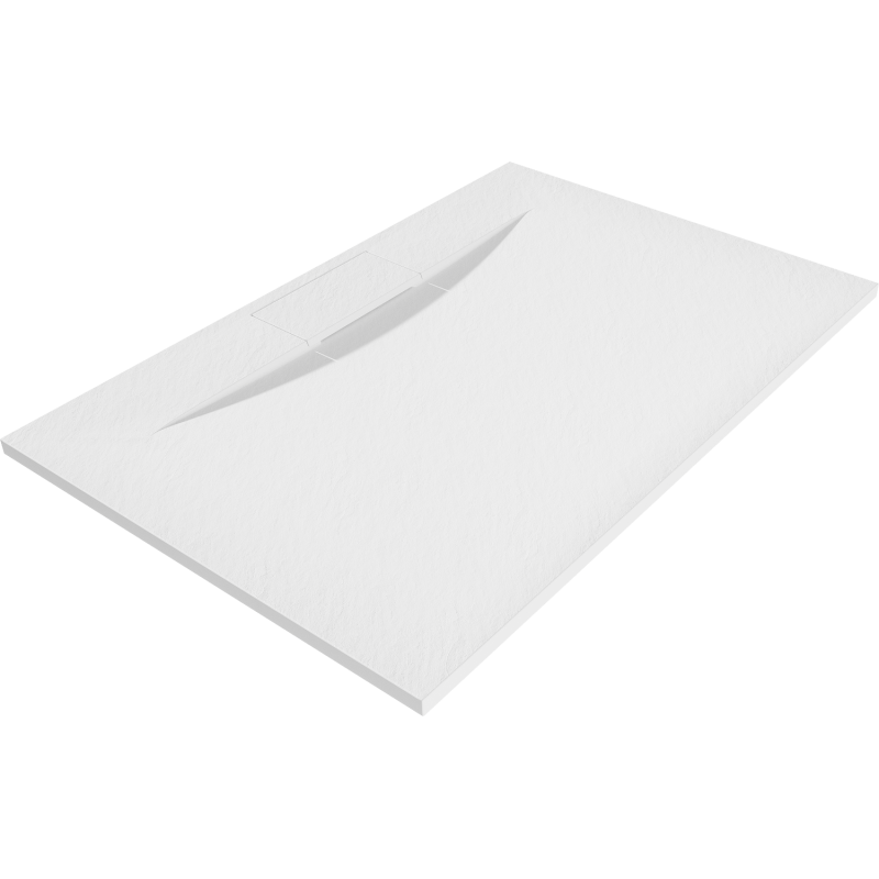 Mexen Egon téglalap alakú zuhanytálca SMC 100 x 90 cm, fehér - 4R109010