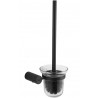 Mexen Aron fekete WC-kefe - 7088150-70