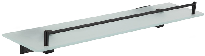 Mexen Dalia raft suspendat din sticlă, negru - 7017337-70