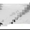 Mexen Stone+ kompozit falusi 160 x 80 cm, fehér, fehér takaró - 44108016-W